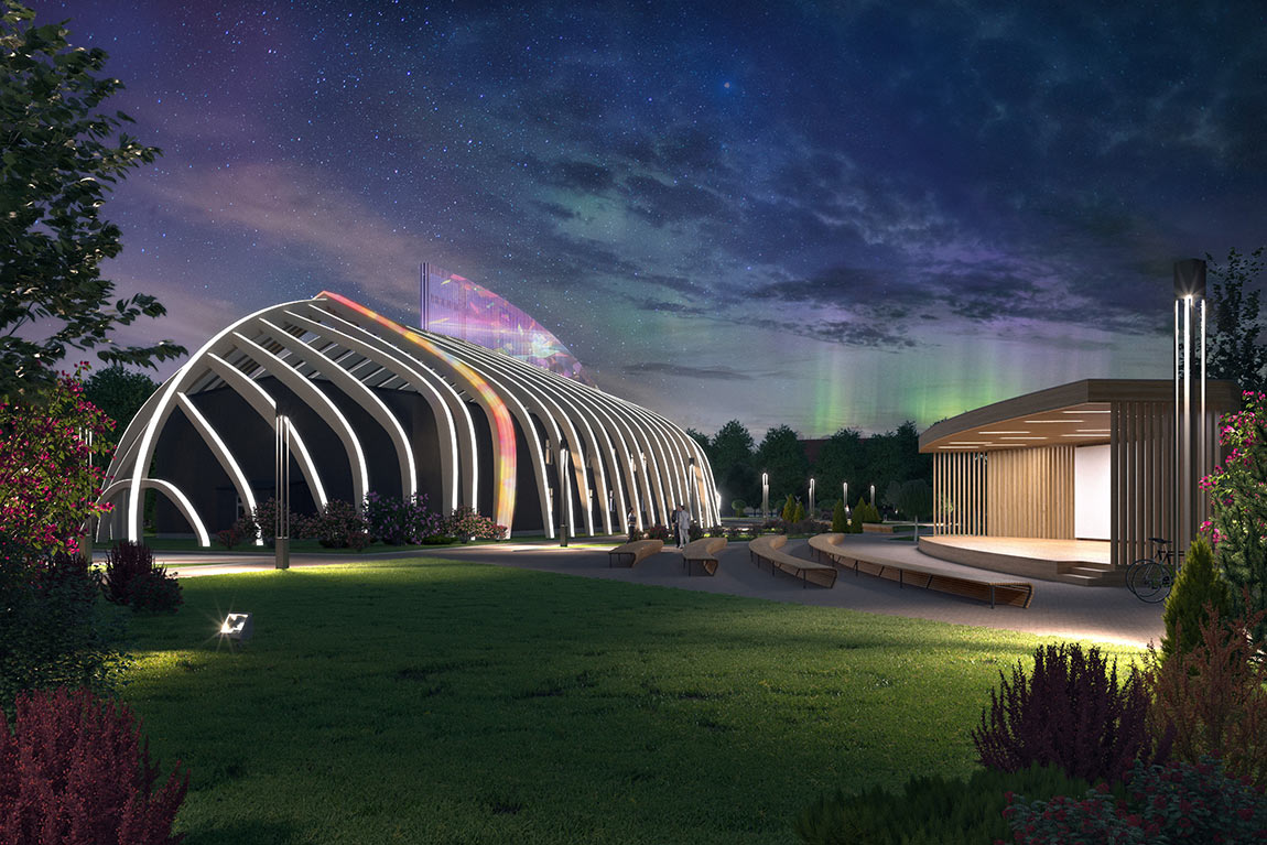 The Fish Project Under The North Light - Published by Rendering Universe
